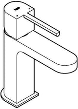GROHE Plus Einhand-Waschtischbatterie S-Size mit Push-open Ablaufgarnitur chrom