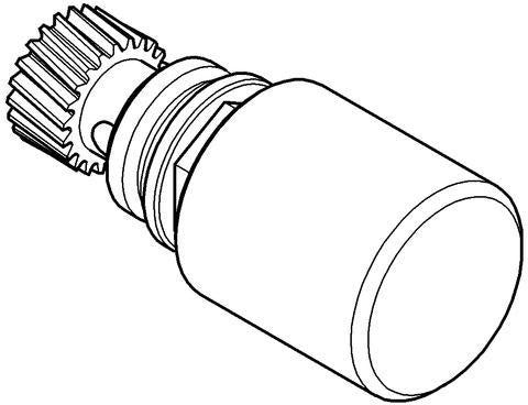 GROHE Fräswerkzeug 19174 1/2'' – Reinigungswerkzeug für Thermostat-Dichtflächen