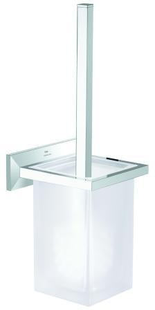 GROHE Allure Brilliant Toilettenbürstengarnitur 40900 chrom – Wandmontage, verdeckte Befestigung