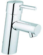 GROHE Concetto Einhand-Waschtischbatterie mit EcoJoy und versenkbarer Kette – Chrom