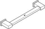 GROHE Essentials Cube Wannengriff 340 mm – Verchromter Metall-Haltegriff mit verdeckter Befestigung