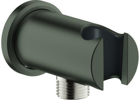 GROHE Rainshower Wandanschlussbogen 26658 mit runder Rosette, eigensicher, chrom