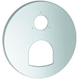 GROHE Rosette 49117 rund für Einhandmischer-Fertigmontagesets – Chrom, FastFixation, LongLife