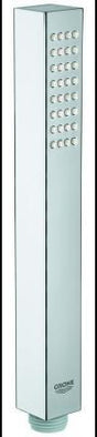 GROHE Euphoria Cube Stick Handbrause 1 Strahlart chrom mit DreamSpray und SpeedClean