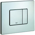 GROHE Skate Cosmopolitan WC-Betätigung Edelstahl waagerechte Montage 156x197 mm