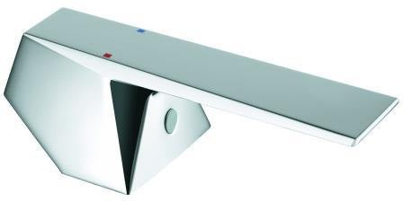 GROHE Hebel 46804 Chrom – Metallgriff für Allure Brilliant Einhandmischer mit 3-Wege-Umstellung