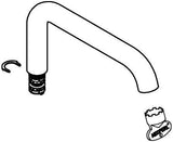 GROHE Rohrauslauf 13375 für Essence EH-Waschtischbatterie XL-size chrom – schwenkbar