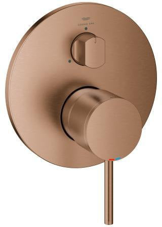 GROHE Atrio Einhandbatterie 3-Wege Umstellung Fertigmontageset Chrom