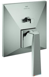 GROHE Allure Brilliant Private Collection Einhand-Wannenbatterie mit Rändelstruktur, Chrom