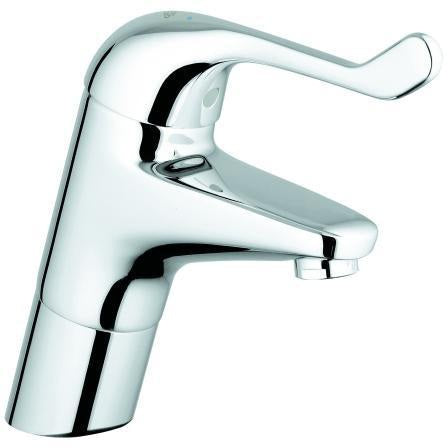 GROHE Eurosmart Care Sicherheitsmischbatterie für Waschtisch, chrom, mit Temperaturbegrenzer