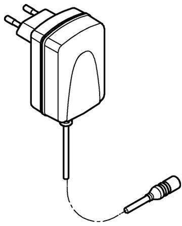 GROHE Netzteil 48373 für GROHE Sense Guard – Schaltnetzteil 100–240 V AC, 1500 mm Kabel