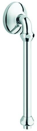 GROHE Abgangsbogen 12011 mit Quetschverschraubungen 1/2" x 3/4" in Chrom