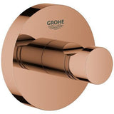 GROHE Essentials Bademantelhaken Metall chrom – verdeckte Wandmontage, 1 Haken