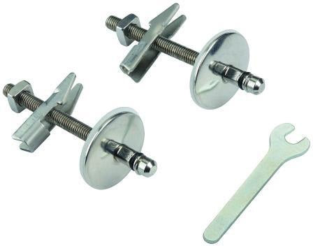 GROHE Befestigungssatz 49120 für WC-Sitz und Deckel Essence – Chrom