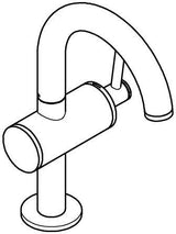 GROHE Atrio Einhand-Waschtischbatterie M-Size Chrom – schwenkbarer Auslauf & EcoJoy