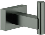 GROHE Essentials Cube Bademantelhaken – 1-fach, verchromt, verdeckte Befestigung