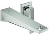 GROHE Allure Brilliant Private Collection 2-Loch-Waschtischbatterie mit Rändelstruktur – Chrom