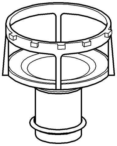 GROHE Ventilsitz 42848 mit O-Ring für Eco-Set und Ecolux – 50 mm
