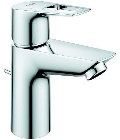 GROHE BauLoop Einhand-Waschtischbatterie S-Size 3,5 l/min chrom – Wasserhahn mit LowFlow