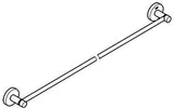 GROHE Essentials Badetuchhalter 800 mm – Verchromter Metall-Handtuchhalter mit verdeckter Befestigung