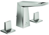 GROHE Allure Brilliant 3-Loch-Waschtischbatterie mit flachem Auslauf in Chrom