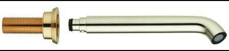 GROHE Auslauf 48638 mit Mousseur, Ausladung 180 mm, L-Form, chrom
