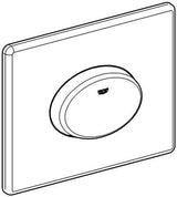 GROHE Skate Air WC-Betätigungsplatte 1-Mengen-Technik chrom 156x197 mm
