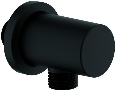 GROHE Rainshower Wandanschlussbogen 1/2 Zoll mit runder Rosette phantom black
