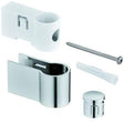 GROHE Brausestangenhalter 48607 für Tempesta Brausestangen – Chrom, LongLife Oberfläche
