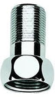 GROHE Gerader Anschluss Mutter 1" x 3/4" Außengewinde – Chrom, Messing, Long-Life Oberfläche