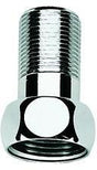 GROHE Gerader Anschluss Mutter 1" x 3/4" Außengewinde – Chrom, Messing, Long-Life Oberfläche