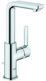 GROHE Lineare Einhand-Waschtischbatterie L-Size Chrom – SilkMove & EcoJoy