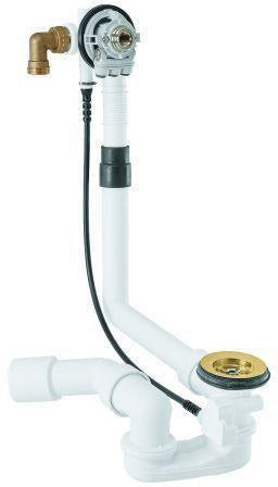 GROHE Talentofill Wannenfüll- und Ablaufgarnitur 28990 für Normalbadewannen, Chrom