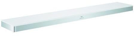 GROHE Allure Ablage Wandmontage 600 mm Glas/Metall cool sunrise gebürstet – verdeckte Befestigung