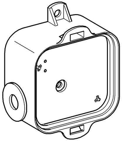 GROHE Trafo-Anschlussbox 42279 – Sichere Stromversorgung für WC- und Bidet-Zubehör