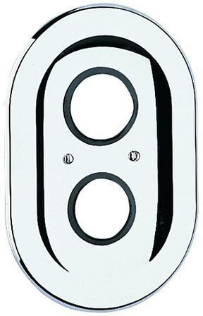GROHE Rosette oval 47188 225x150 für Automatic 2000/Sentosa alt chrom – Ersatzteil