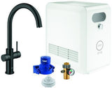GROHE Blue Professional C-Auslauf Spültisch-Einhandmischer mit Filterfunktion und Bluetooth/WLAN