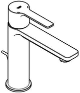GROHE Lineare Einhand-Waschtischbatterie S-Size mit Temperaturbegrenzer und SilkMove Technologie in Chrom