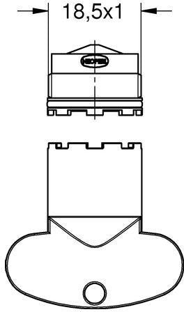 GROHE Mousseur 13989 – Strahlregler mit Außengewinde M 18,5 x 1, 17,8 l/min