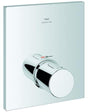 GROHE Grohtherm F Thermostat-Batterie Fertigmontageset – Chrom, SafeStop, hoher Durchfluss
