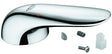 GROHE Hebel 46955 Chrom – Armaturengriff für Zwei-Loch-Waschtischbatterie mit 35 mm Kartusche