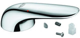 GROHE Hebel 46955 Chrom – Armaturengriff für Zwei-Loch-Waschtischbatterie mit 35 mm Kartusche