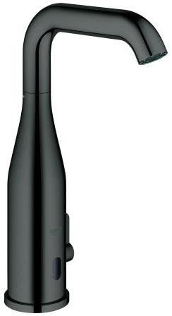 GROHE Essence E Infrarot-Elektronik Waschtisch-Armatur mit Mischung & Temperaturbegrenzer, 6V Batterie, Chrom