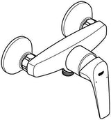 GROHE BauFlow Einhand-Brausebatterie Wandmontage chrom – SmoothControl & Rückflussverhinderer