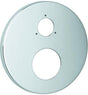 GROHE Rosette 49105 rund für EHM-Fertigmontagesets – Chrom, FastFixation, 6° ausrichtbar