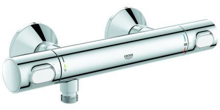 GROHE Grohtherm 500 Thermostat-Brausebatterie Wandmontage Chrom