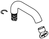GROHE Rohrauslauf 13373 für Essence Einhand-Waschtischbatterie M-size, schwenkbar, Chrom