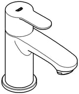 GROHE Eurostyle Cosmopolitan Standventil XS-Size Einlochmontage chrom