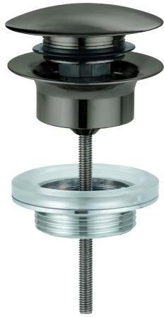 GROHE Ablaufgarnitur 65807 mit Klickverschluss für Waschtische, Chrom