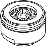 GROHE Strahlregler 440047 für Eichelberg Armaturen – Außengewinde M 24 x 1, chrom